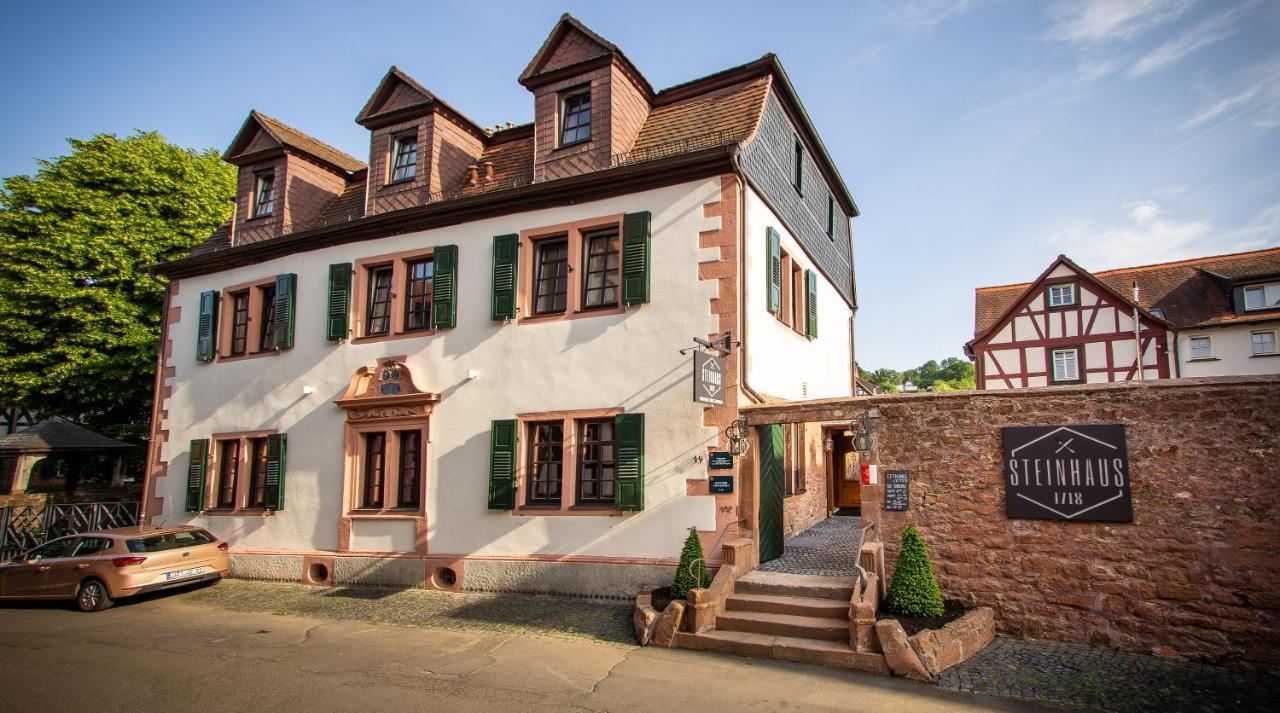 Steinhaus 1718 Hotel Büdingen Exterior foto